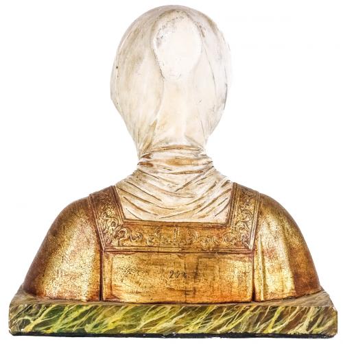 BUSTO EN ESTUCO DEL PRIMER TERCIO DEL S.XX