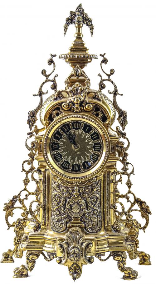 RELOJ DE BRONCE DE LA SEGUNDA MITAD DEL S.XX.