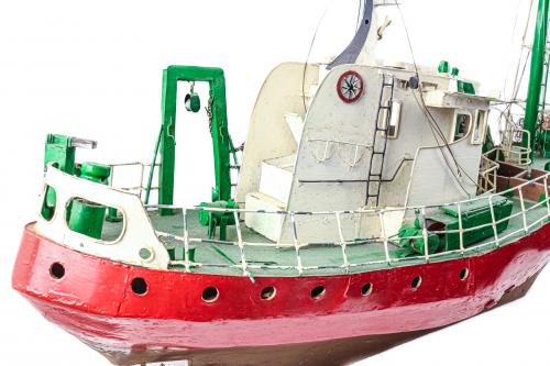 MAQUETA DE BARCO PESQUERO