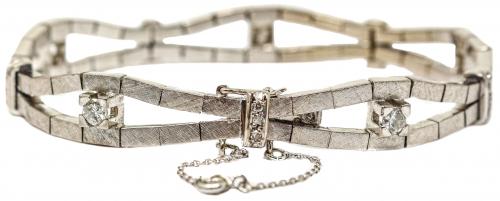 PULSERA CON BRILLANTES DE LOS AÑOS 60-70