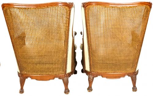 PAREJA DE SILLONES DE MEDIADOS DEL S.XX