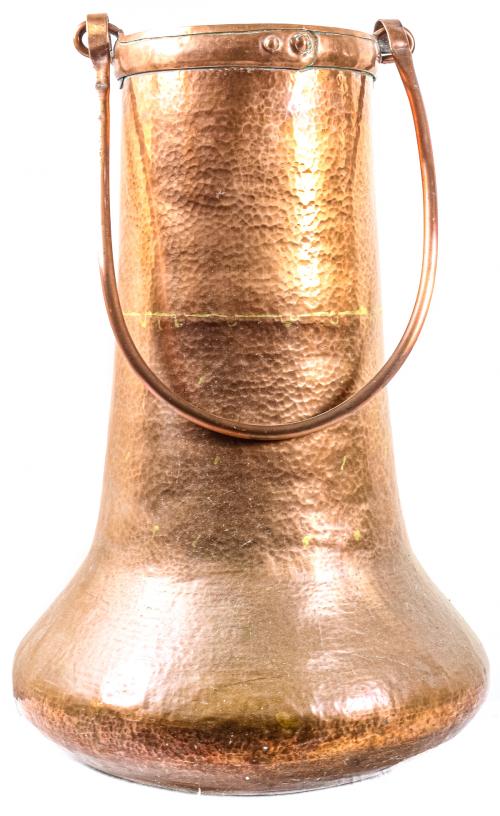 GRAN OLLA DE COBRE DE CUELLO ALTO