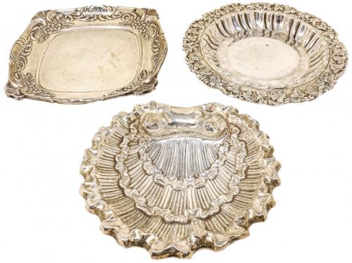 TRES CENTRITOS DE PLATA