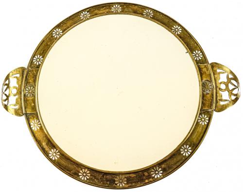 BANDEJA EN CERÁMICA DEL PRIMER TERCIO S.XX