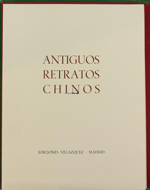 "ANTIGUOS RETRATOS CHINOS"