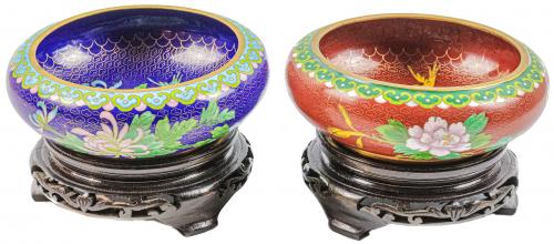DOS CENTROS ORIENTALES CLOISONÉ DE MEDIADOS S.XX