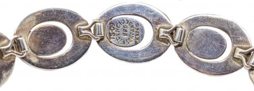 GARGANTILLA MEJICANA DE PLATA Y JADE