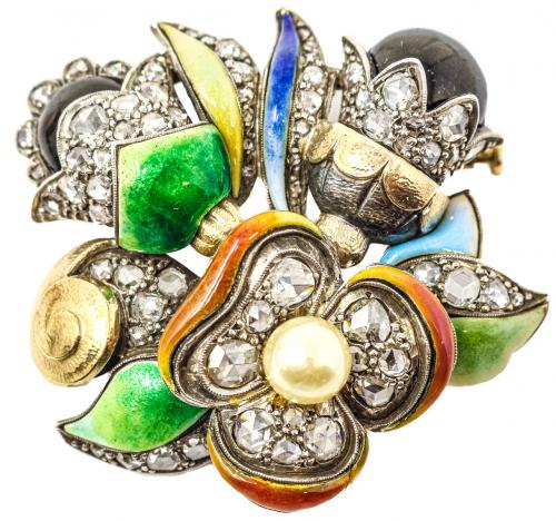 BROCHE ART DECÓ ATRIB. A PERE MARTÍ VILANOVA