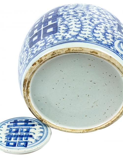 TIBOR EN PORCELANA CHINA DEL PRIMER TERCIO DEL S.XX