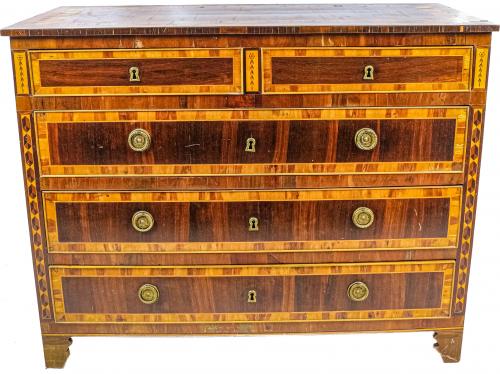COMODA CARLOS IV PRIMERA MITAD DEL S.XIX