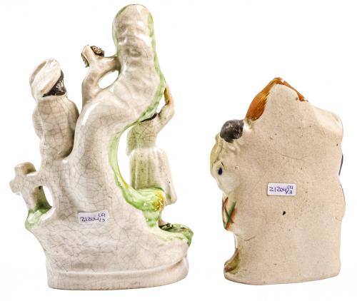 DOS FIGURAS STAFFORD DE LA PRIMERA MITAD DE SIGLO XX
