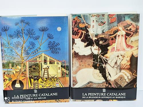 DOS LIBROS SOBRE PINTURA CATALANA
