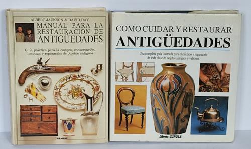 DOS LIBROS SOBRE RESTAURACIÓN DE ANTIGÜEDADES