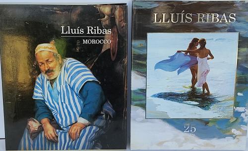 DOS LIBROS SOBRE EL PINTOR LLUÍS RIBAS