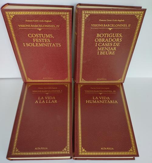 VISIONS BARCELONINES (4 volúmenes, completa)