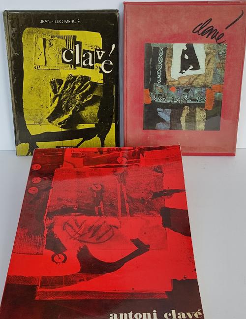 TRES LIBROS SOBRE ANTONI CLAVÉ