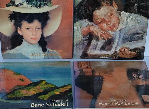 PINTURES AL BANC DE SABADELL (4 TOMOS, COMPLETO).