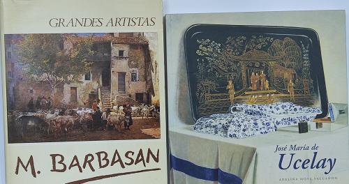 DOS LIBROS SOBRE PINTURA.