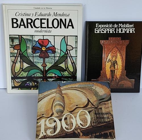 TRES LIBROS SOBRE MODERNISMO