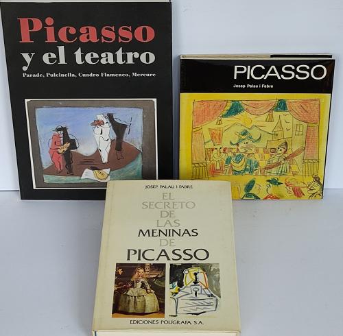 TRES LIBROS SOBRE PICASSO