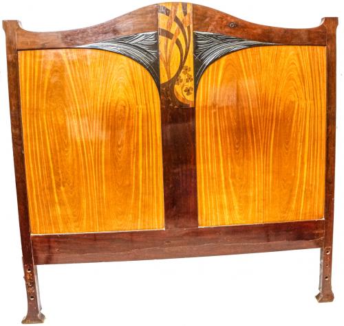 CABEZAL DE CAMA MODERNISTA DE PRINCIPIOS DEL S.XX