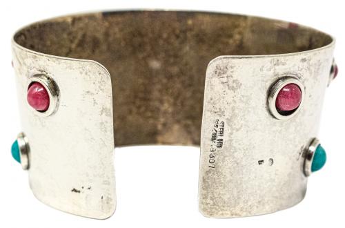 PULSERA PUIG DORIA EN PLATA DE LOS AÑOS 70