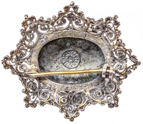 BROCHE PORTUGUÉS CON TURQUENITA