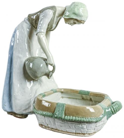 FIGURA EN PORCELANA AUSTRÍACA DE PRINCIPIOS DEL S.XX