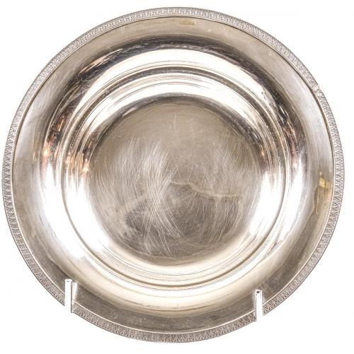 PLATO EN PLATA DEL PRIMER TERCIO DEL S.XX