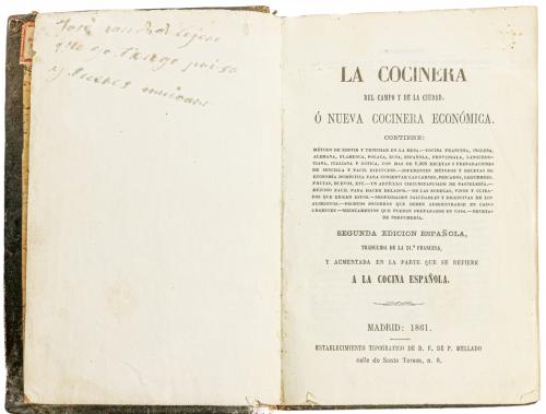 "LA COCINERA ECONÓMICA"