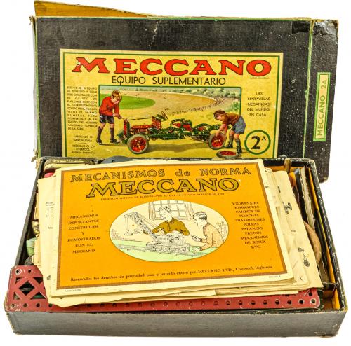 JUEGO "MECANNO" DE MEDIADOS DEL S.XX