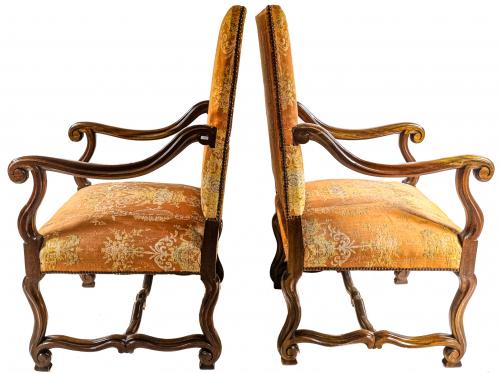 PAREJA DE SILLONES DE MEDIADOS DEL S.XX