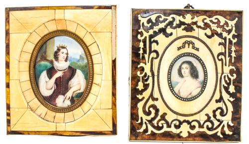DOS MINIATURAS S.XIX