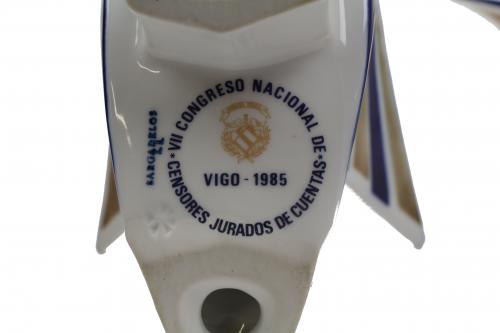 DOS PALOMAS EN PORCELANA SARGADELOS