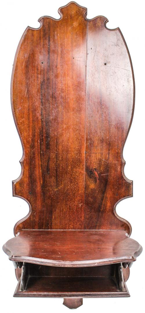 MENSULA DE PARED EN MADERA DE CAOBA