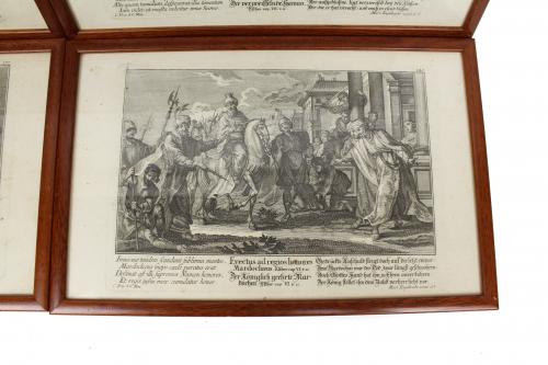 COLECCION DE SEIS GRABADOS ENMARCADOS