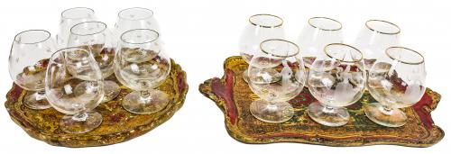 CONJUNTO DE 12 COPAS DE COGNAC
