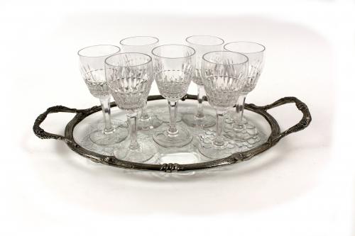CONJUNTO DE SEITES COPAS Y BANDEJA