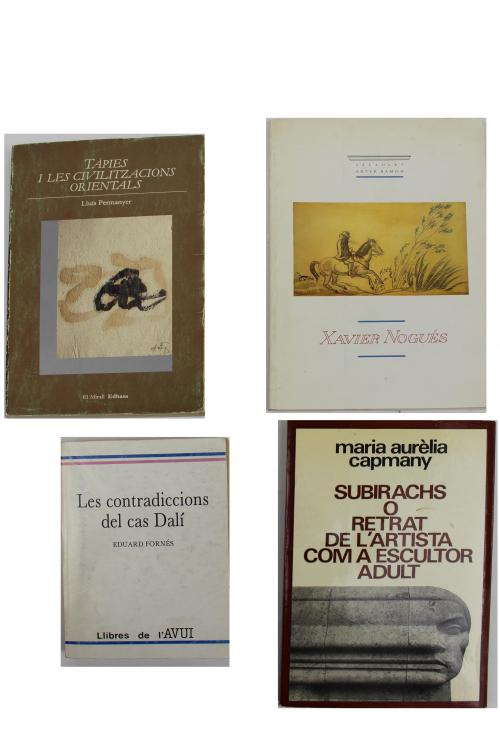 CUATRO LIBROS DE ARTE