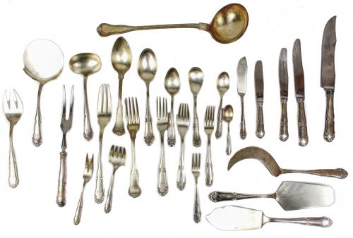 CUBERTERIA EN PLATA