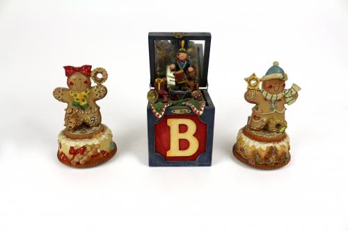 3 CAJITAS DE MUSICA NAVIDEÑAS