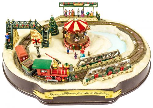 PISTA DE PATINAJE Y TREN