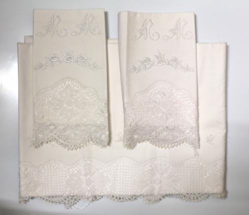 JUEGO DE CAMA DE MATRIMONIO PRIMER TERCIO S.XX