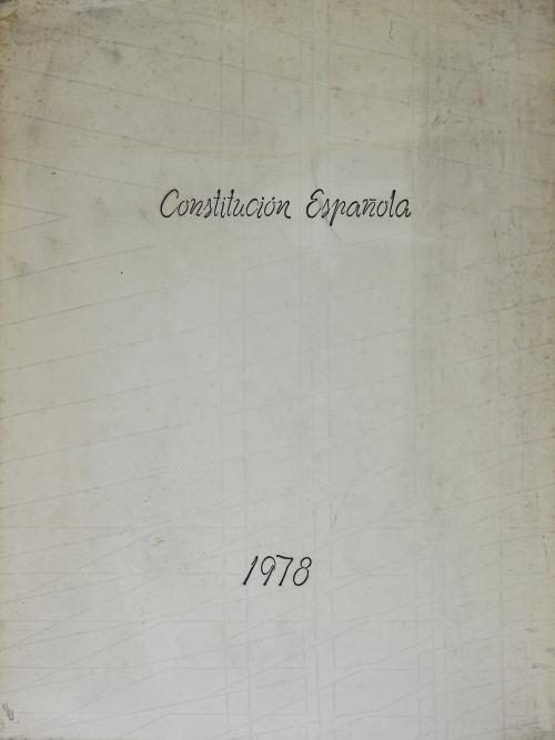 CONSTITUCIÓN ESPAÑOLA DE 1978