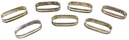 SIETE ARGOLLAS DE PLATA