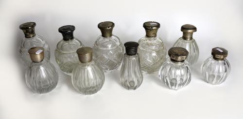 LOTE DE BOTELLAS PERFUMERO