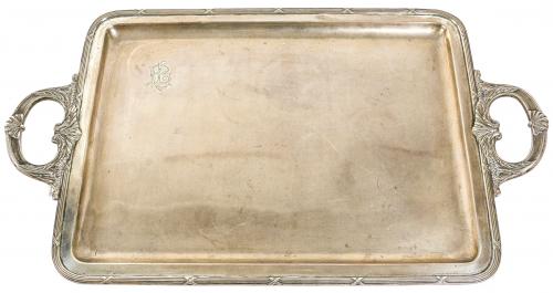 BANDEJA RECTANGULAR CON ASAS