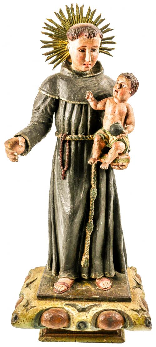 SAN ANTONIO CON EL NIÑO JESÚS