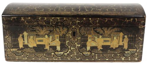 CAJA CHINA DE FNALES DEL S.XIX
