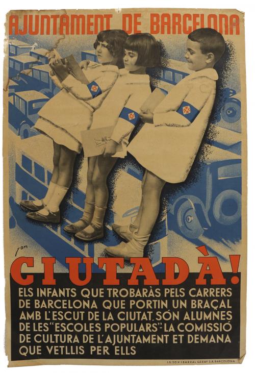 CARTEL AYUNTAMIENTO DE BARCELONA